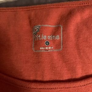Orange tank top!